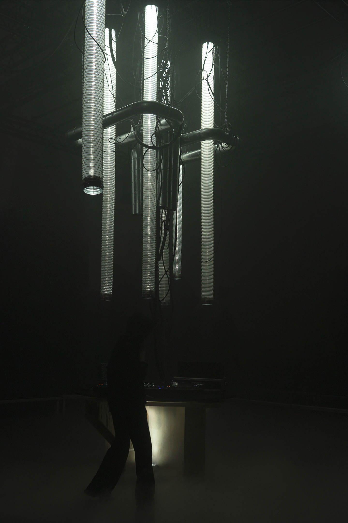 SET DORIAN ELECTRA, set design for Dorian Electra by Xaarchive Studio, an architecture, design, and parametric studio based in Milan and Barcelona